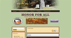 Desktop Screenshot of honorforall.org